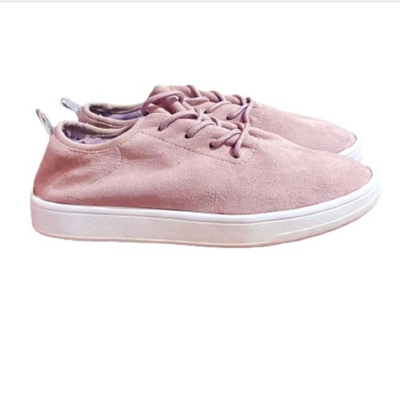 Steve Madden Elexa Microsuede Blush Sneaker - Picture 5 of 8